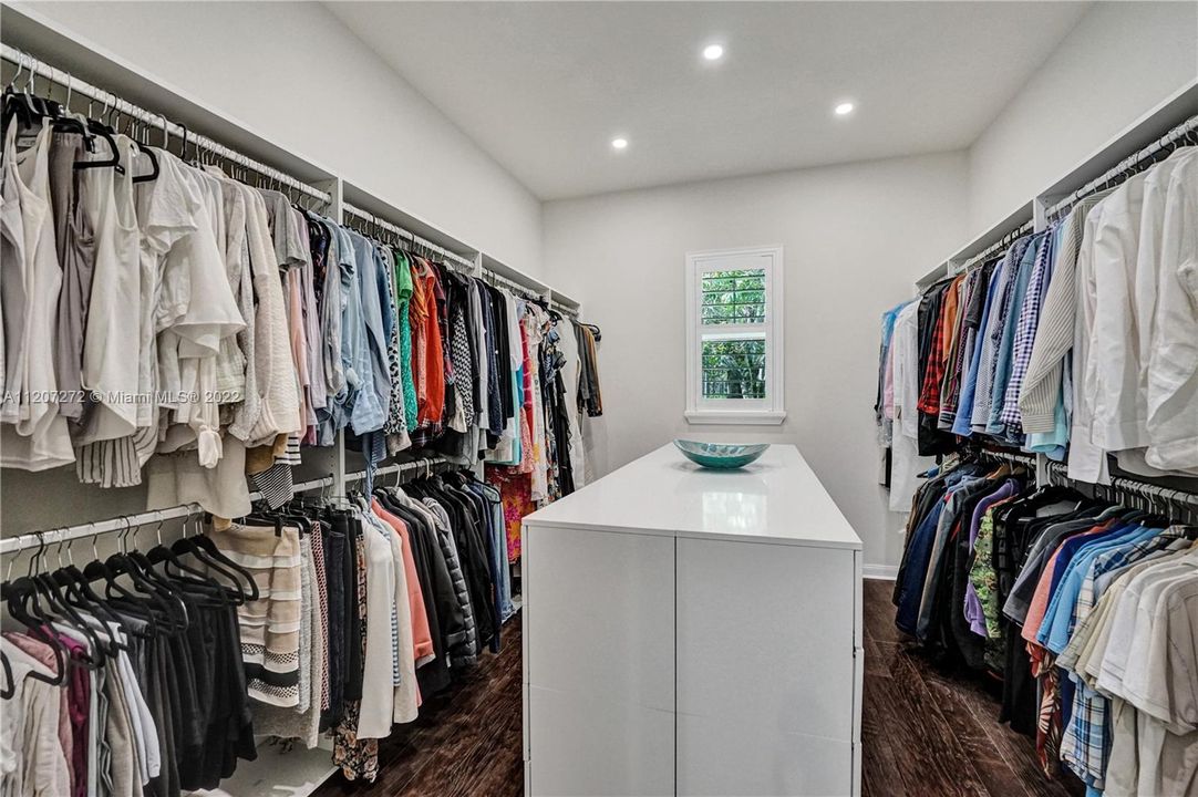 Big Owner's Suite Walk-In Closets