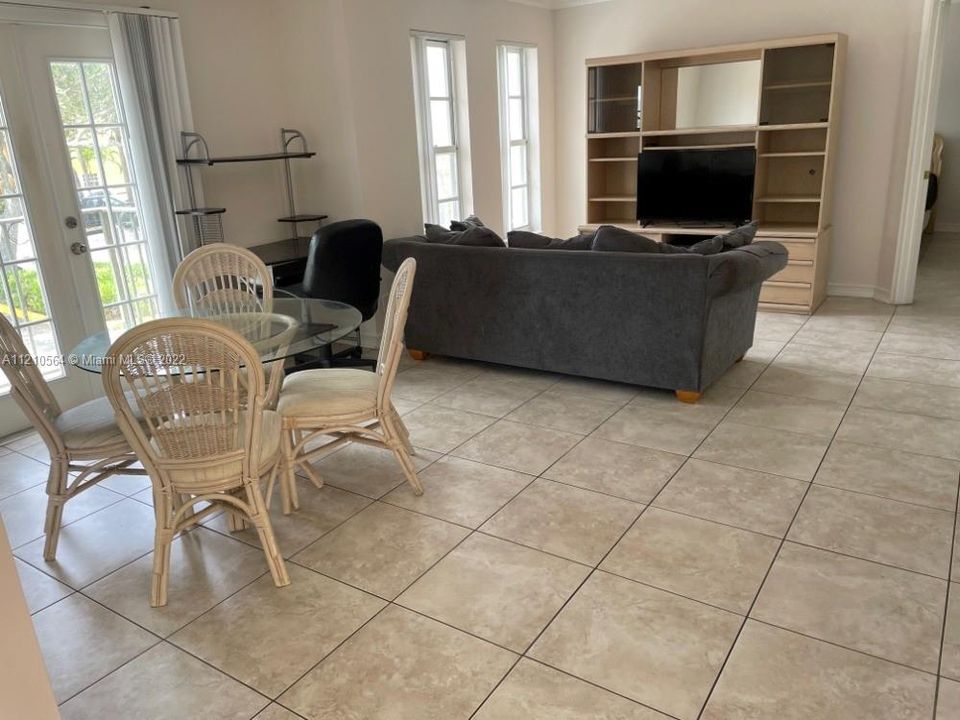 Dining Room and Living Room