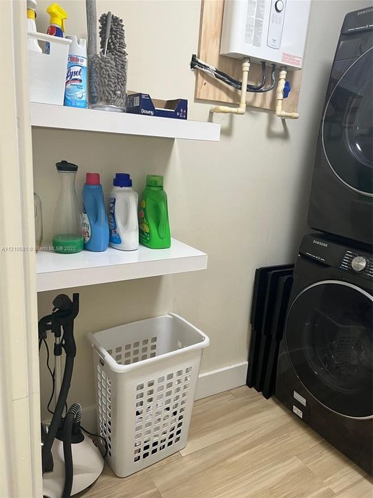 Laundry Room Shelving