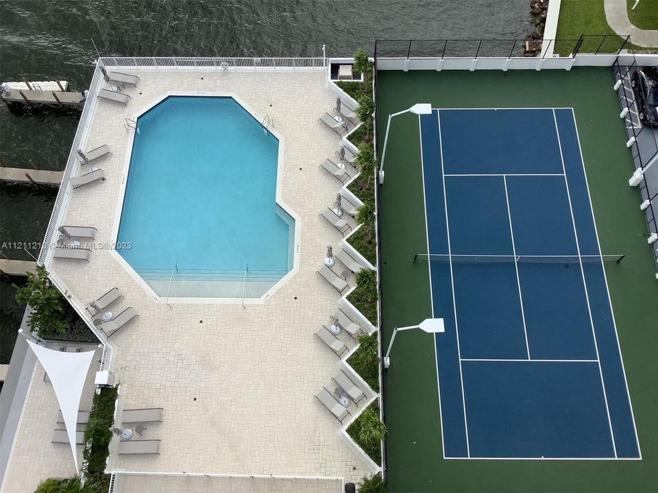 Pool Tennis Courts