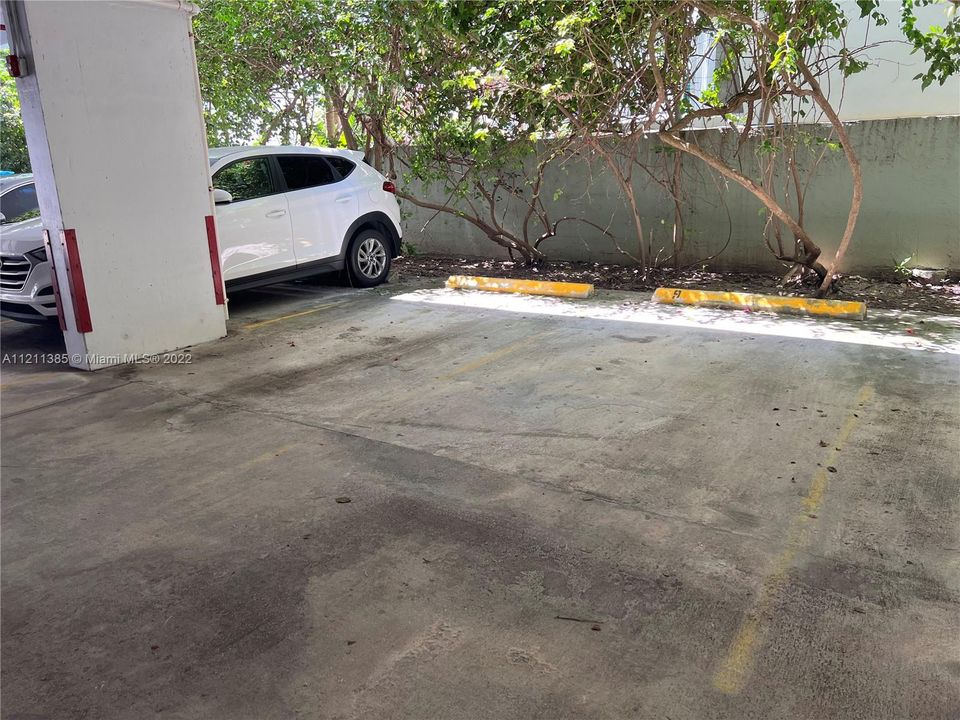 TWO COVERED PARKING SPACES