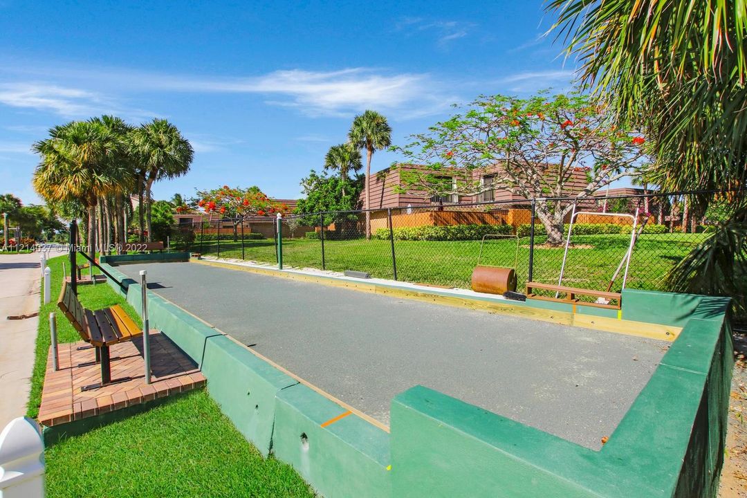 Bocce Ball Court