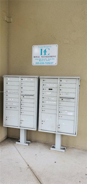 Mailbox area