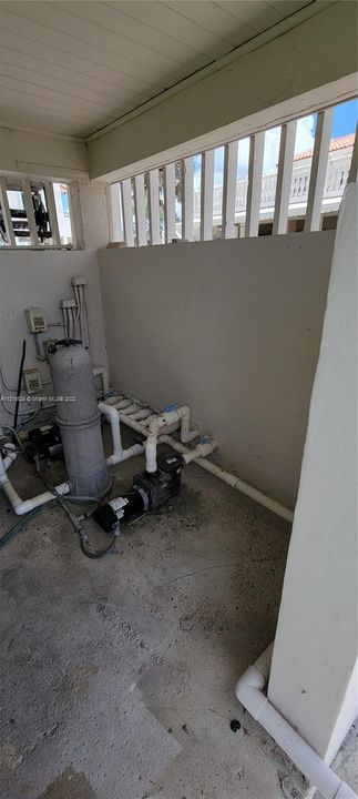 Pool / Spa equipment house