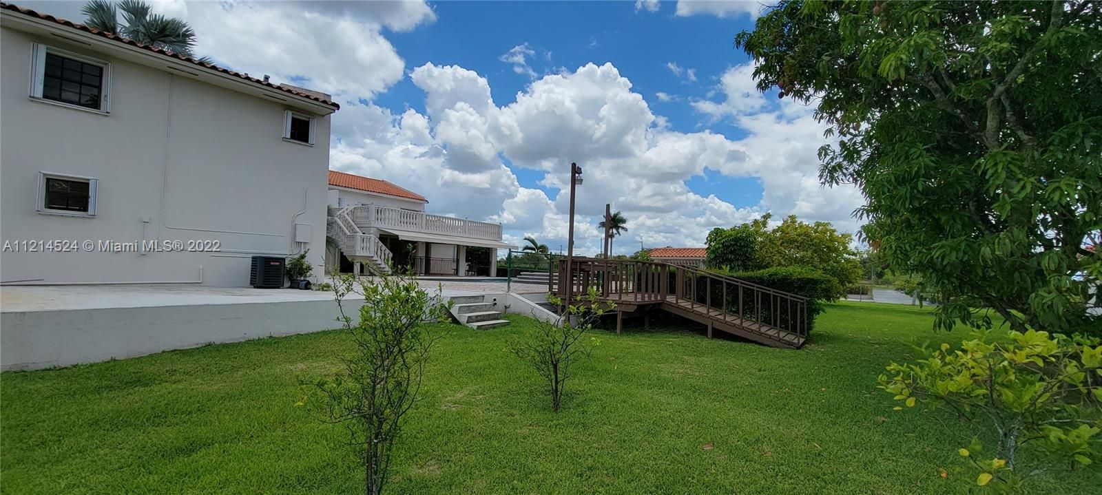 Rear view Guest house, backyard of residence