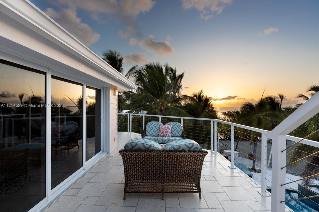 Second story Balcony