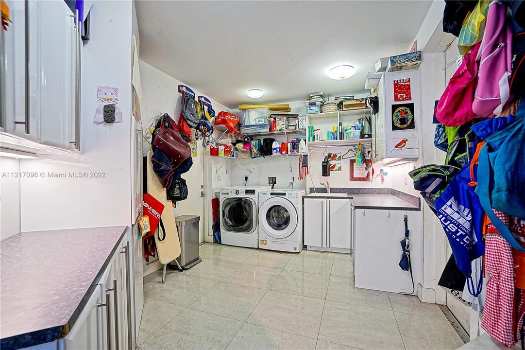 Seperate Utility/Laundry/Storage Room