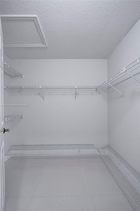 Master Walk-in Closet