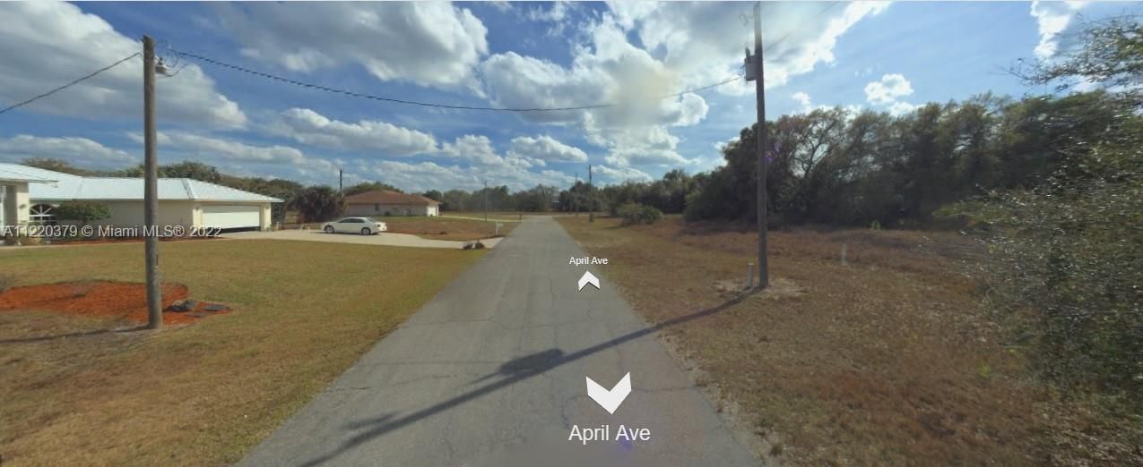 Other street view of April Ave