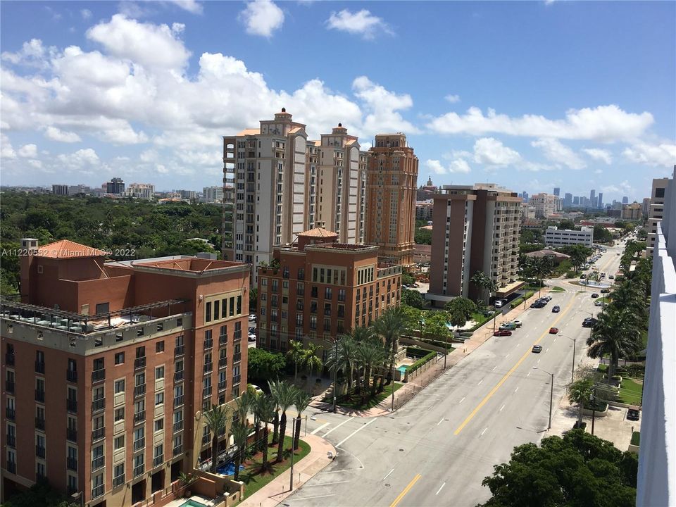 North East View of the Coral Gables skyline