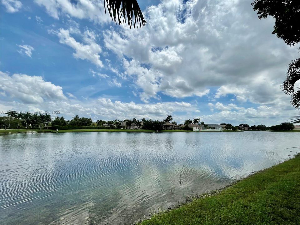 Home view of the lake