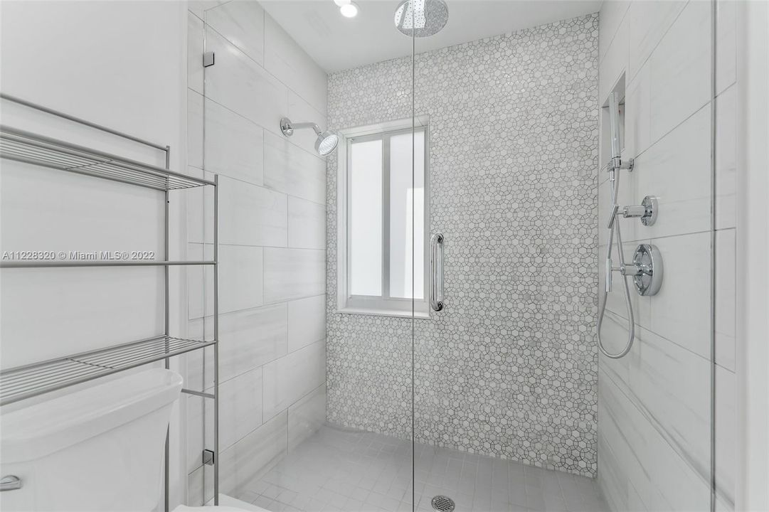 Walk In Shower in Grand Bedroom