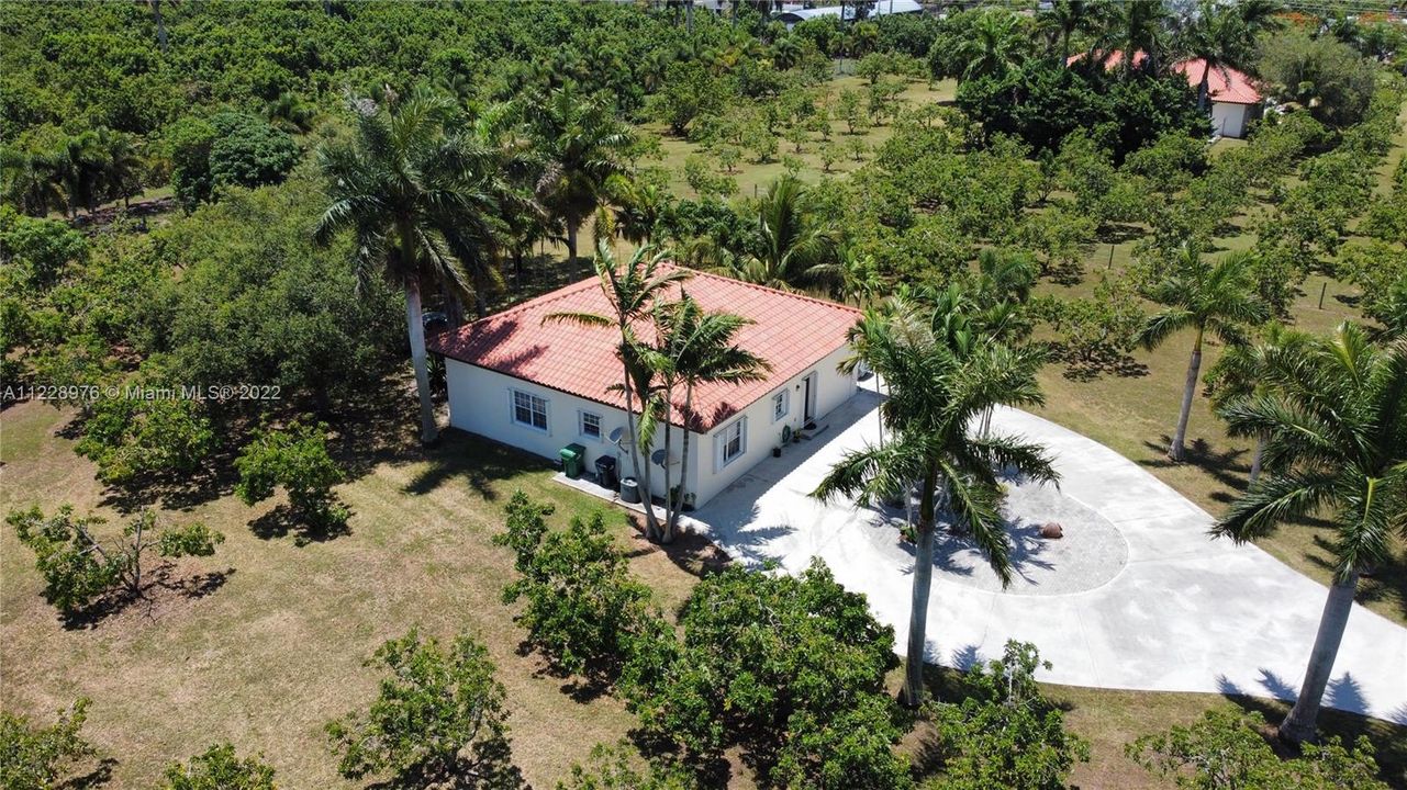 Guest House Aerial View