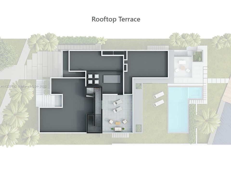 Rooftop Terrace Floor Plan