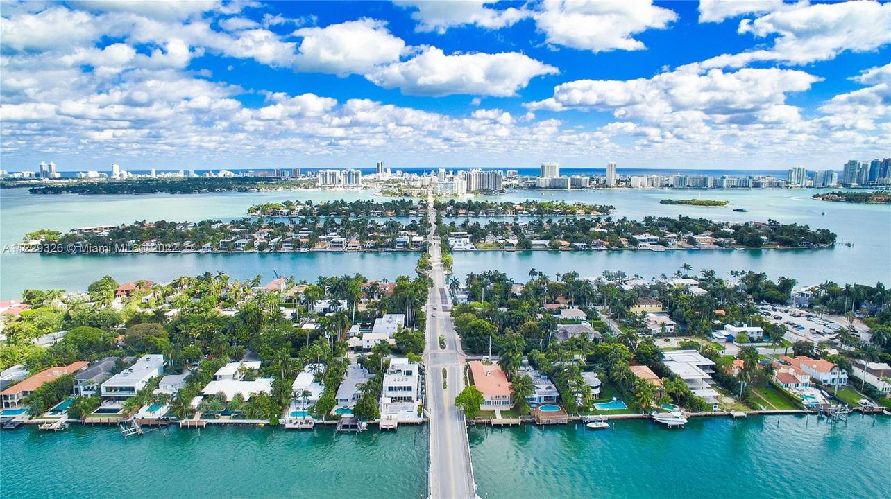 Venetians Looking East Towards Miami Beach