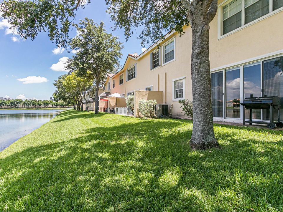 Rear overlooking Lake