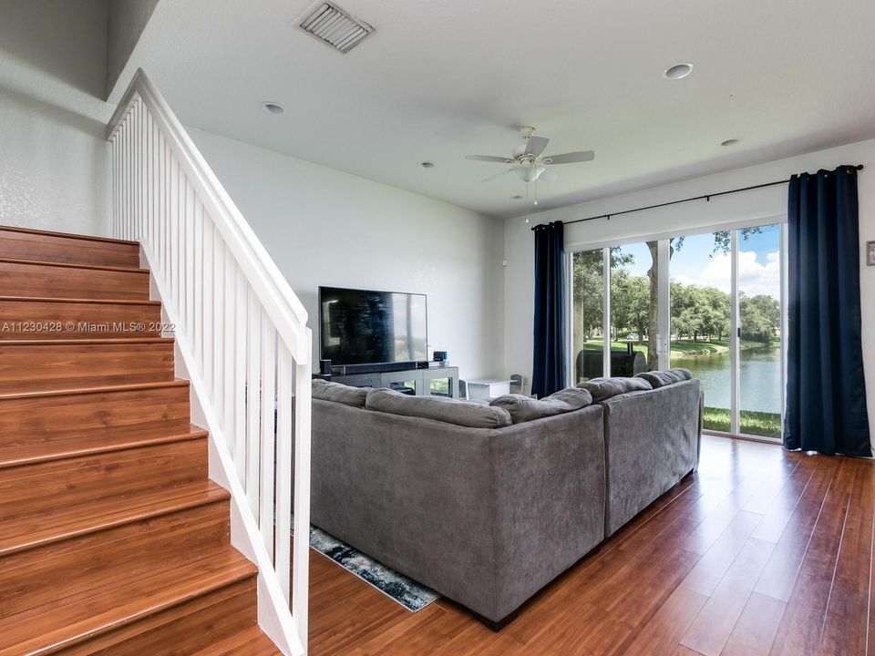 Stairs/Family Room