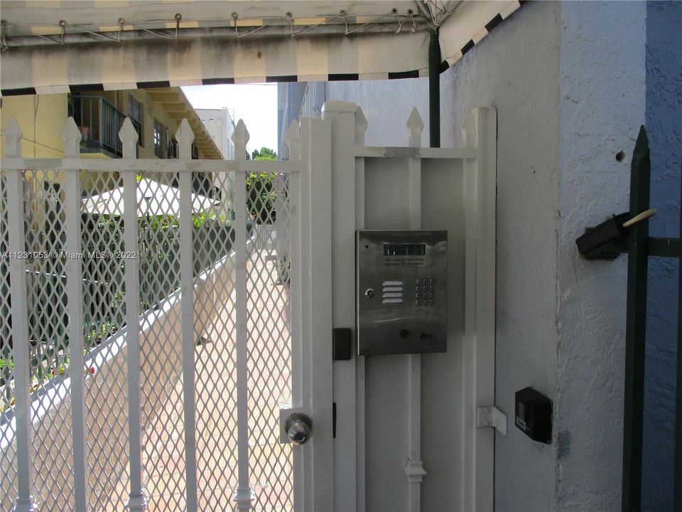 Entrance and Security Call Box