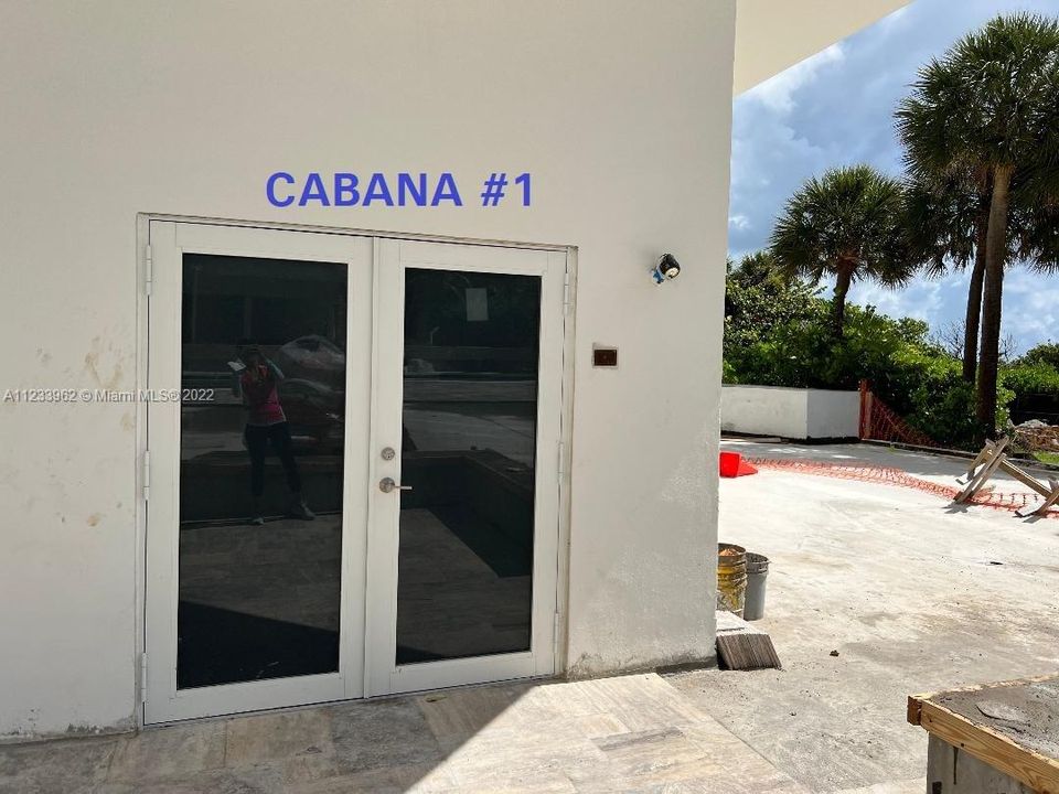 New Impact glass on Cabanas