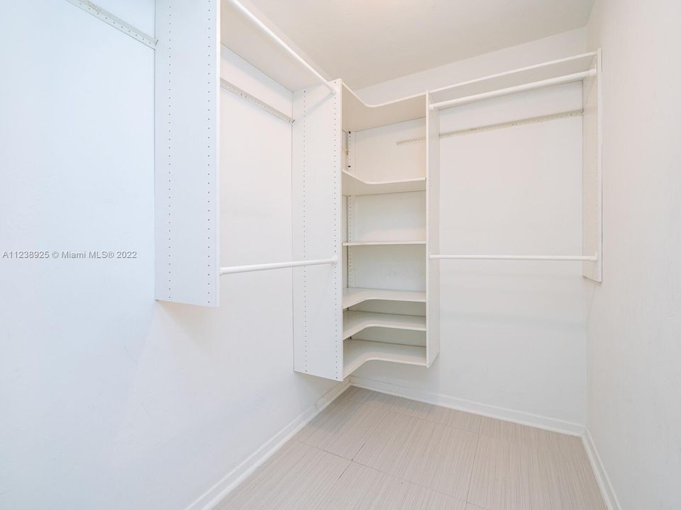 Primary Bedroom Walk-in Closet