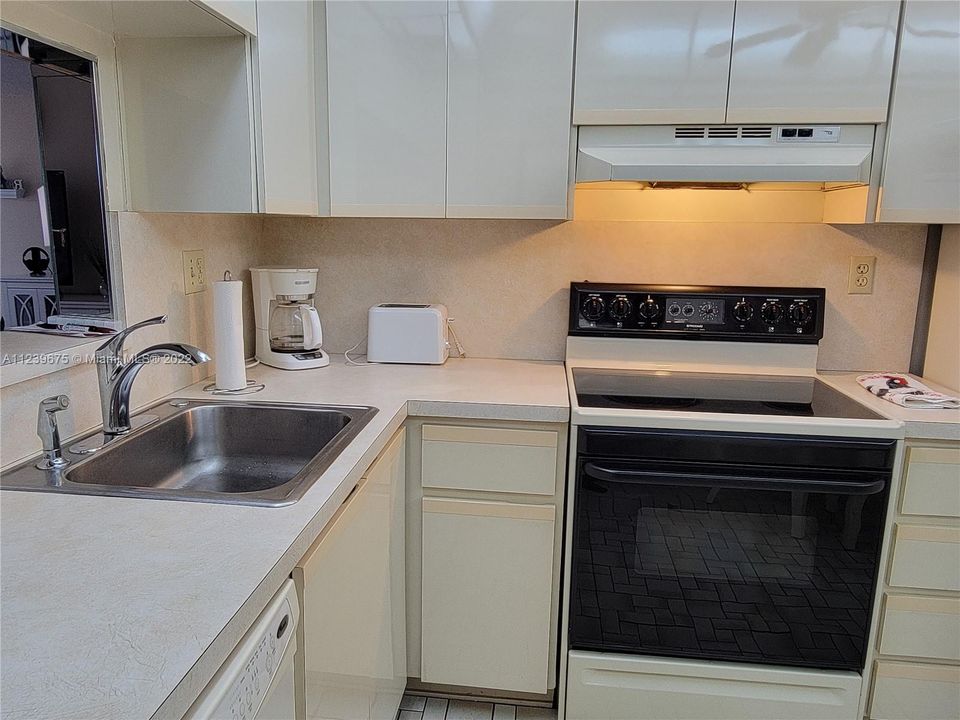 Kitchen with updated fixtures