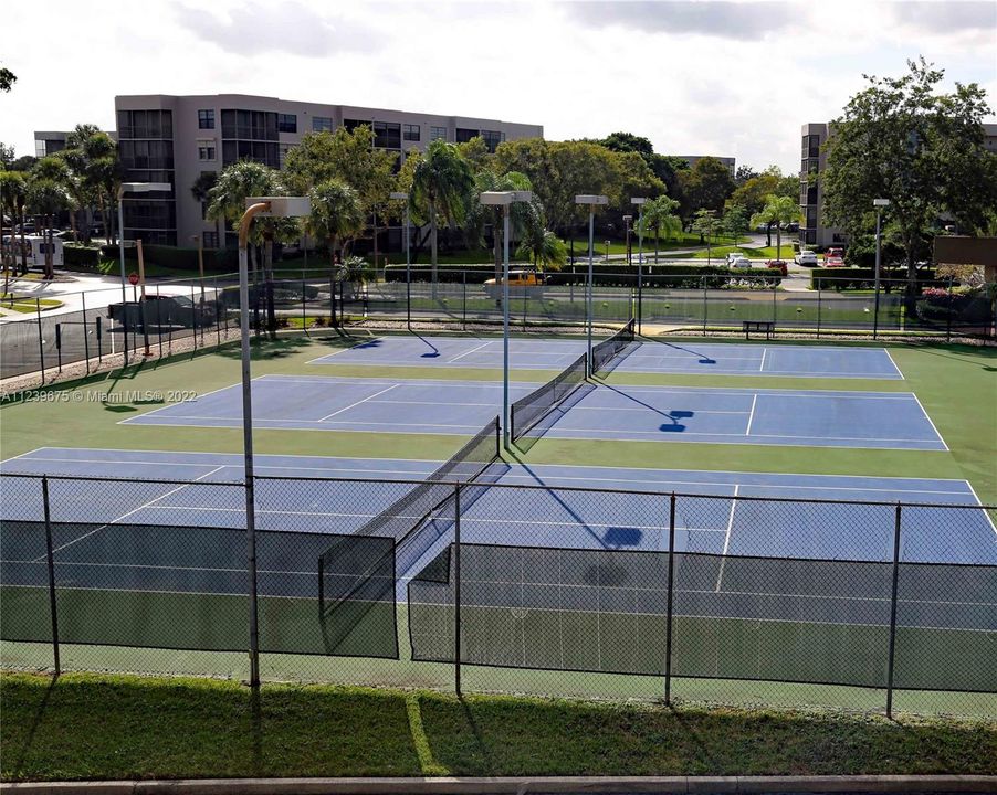 Tennis courts