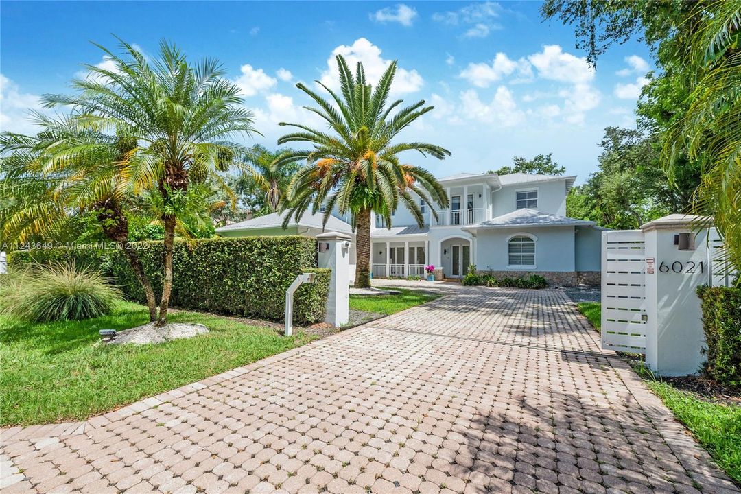 Welcome to 6021 SW 81 Street, A Beautiful, Gated Estate