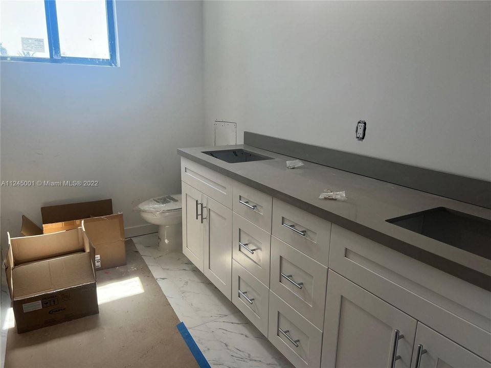 Master Bath Under Construction