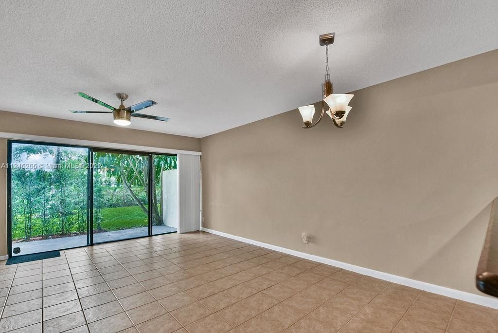 Living Room facing the backyard