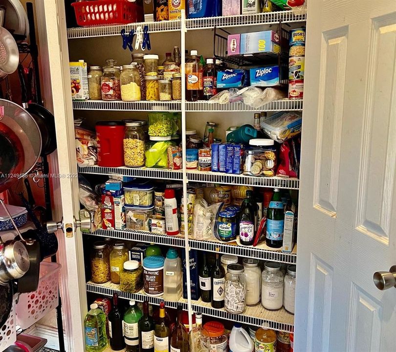 Huge pantry