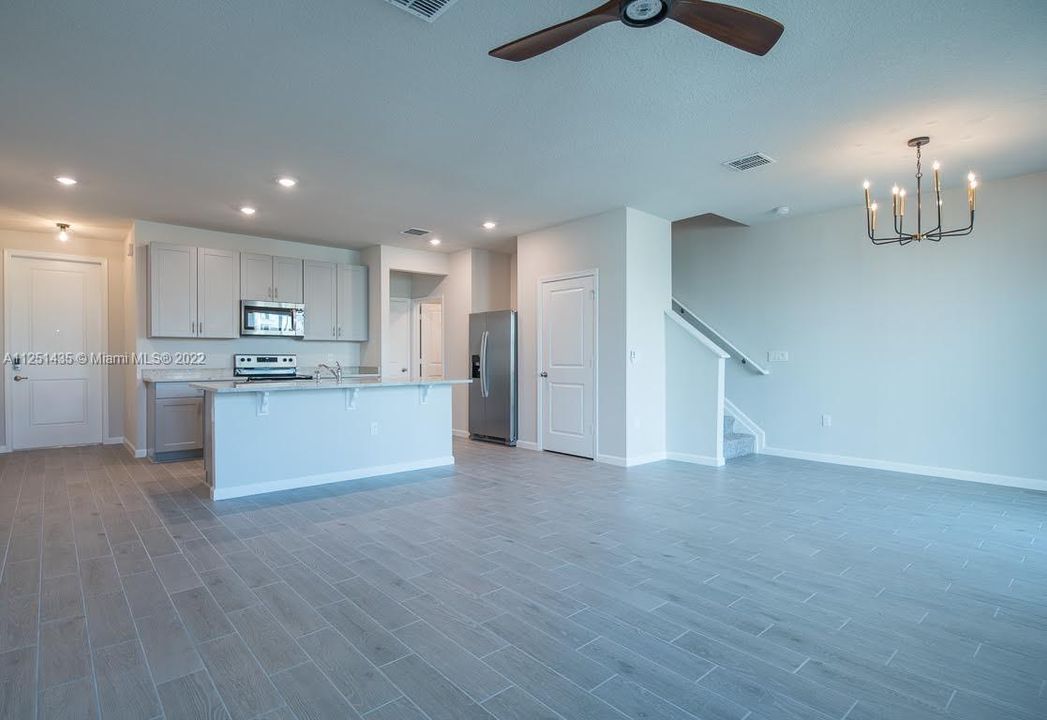 Kitchen and Dining Area