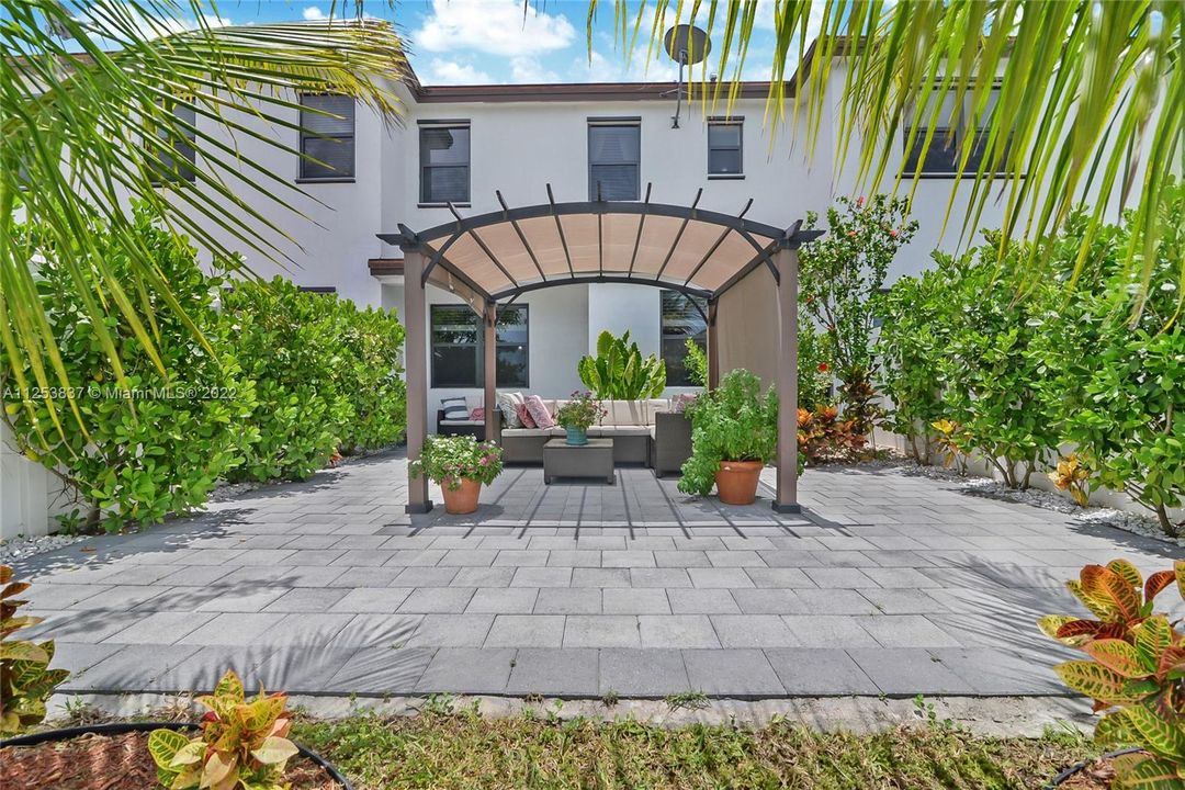 Water front Patio with Gazebo