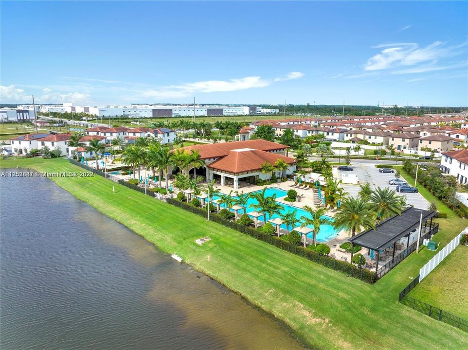 Clubhouse with Gym and Pools