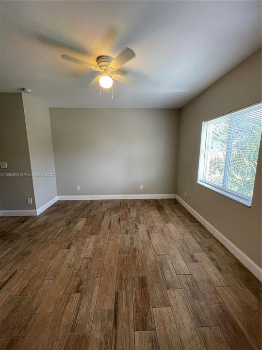 Master Suite with walking closet and bathroom