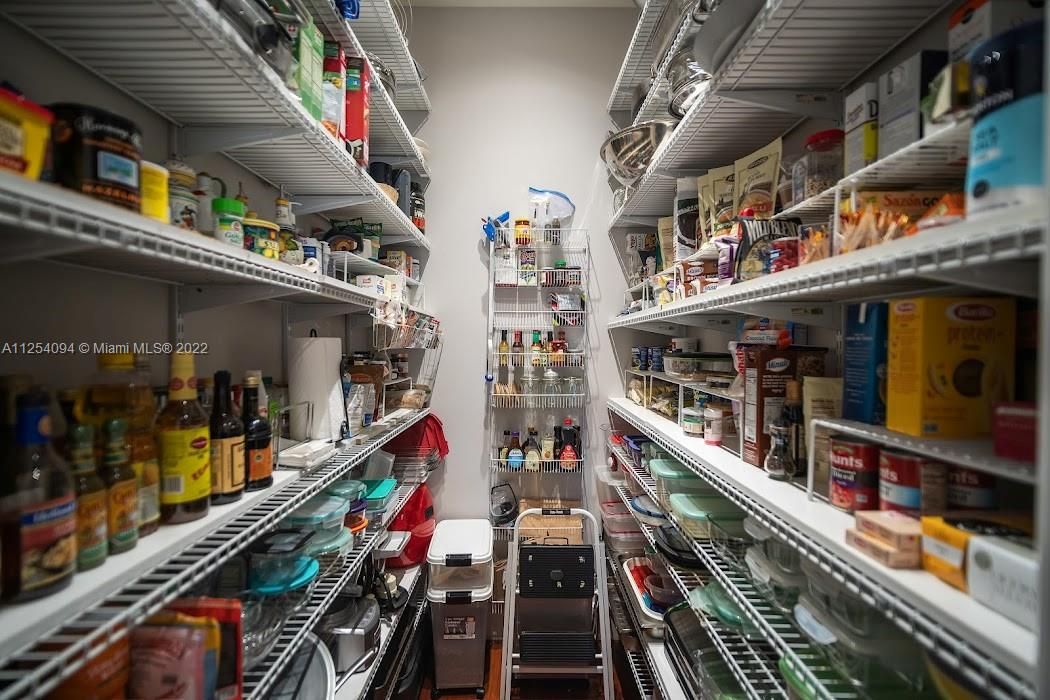 Oversized kitchen pantry