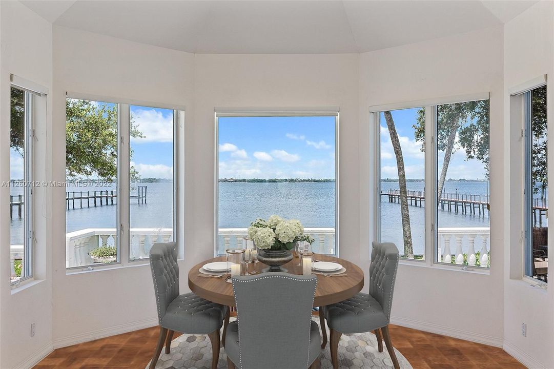 Eat in Kitchen - Informal Dining Area, Virtually Staged/Renovated.