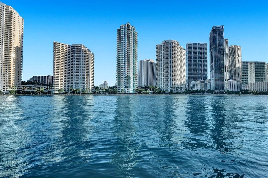View of downtown Miami!