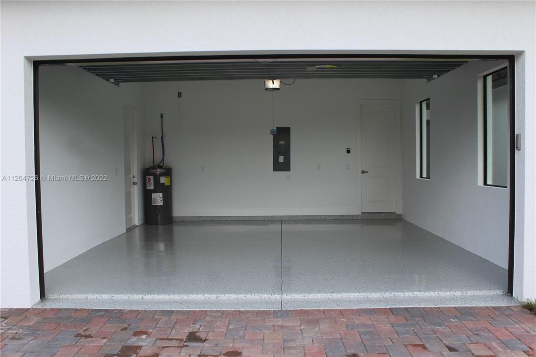 2 Car Garage - Epoxy Floor
