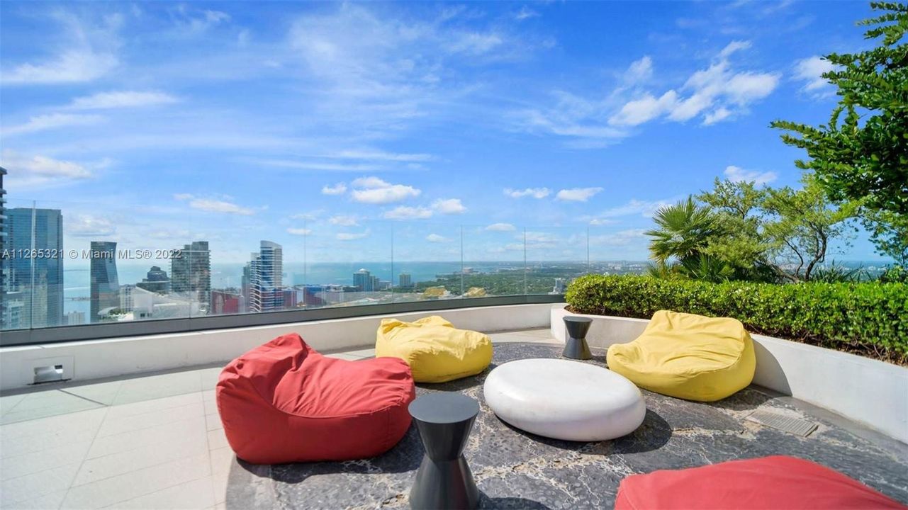 Rooftop Area. Relaxing Area with Panoramic Views.