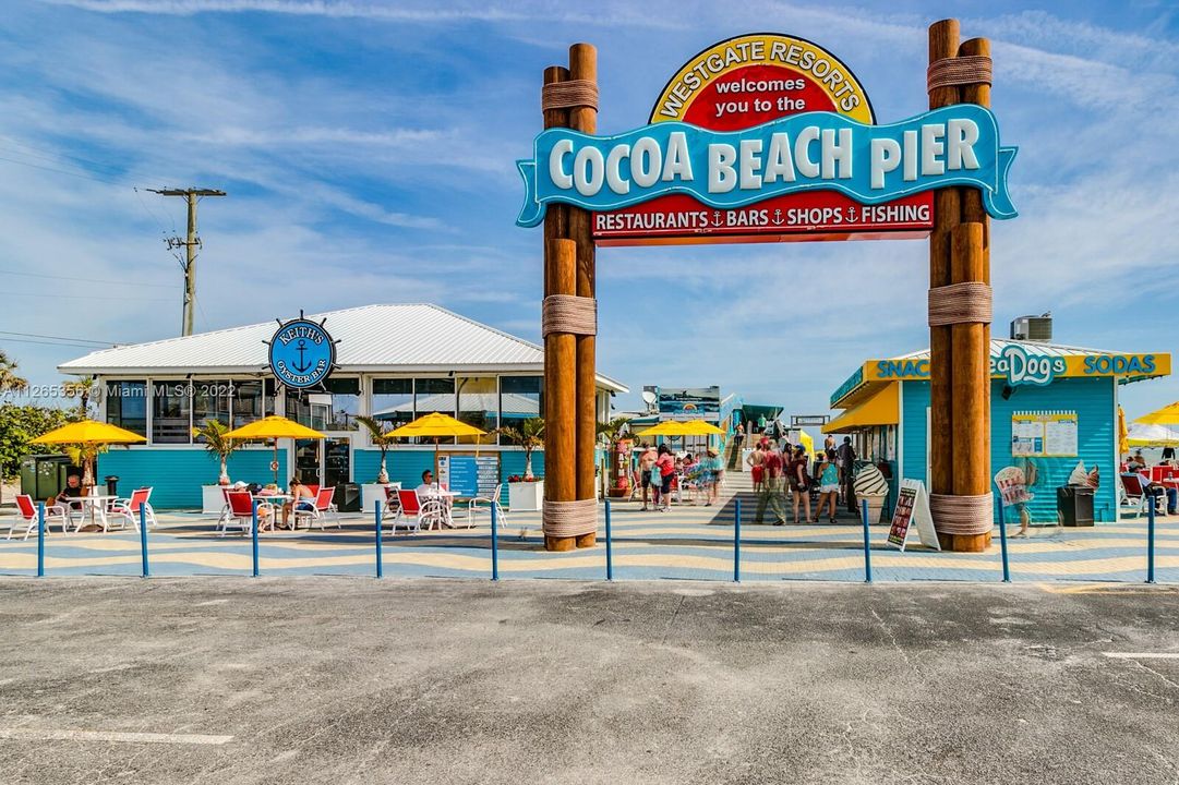 Cocoa Beach Pier Entrance