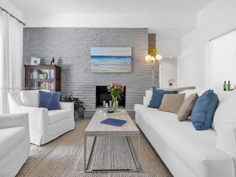 Functional fireplace