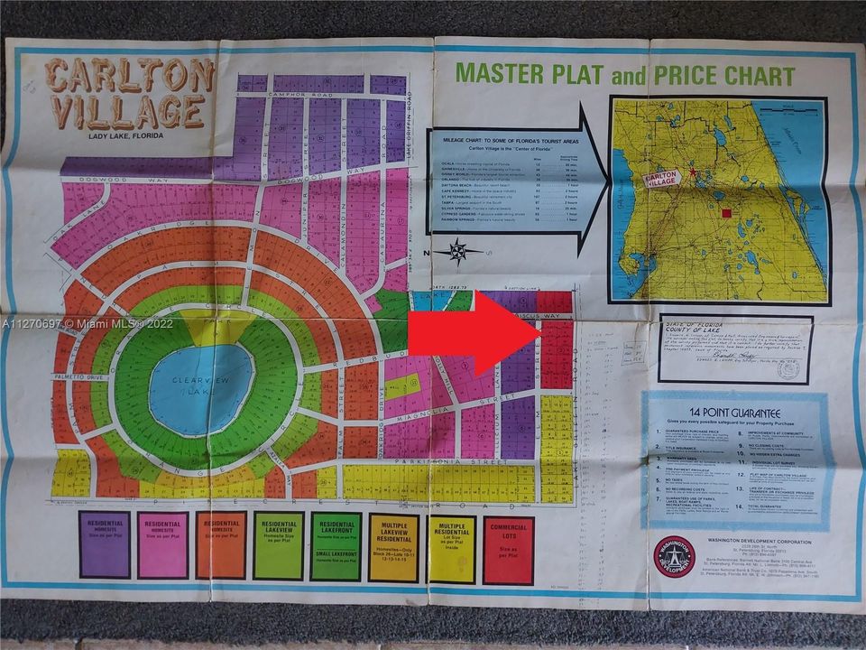 Master Plat Map