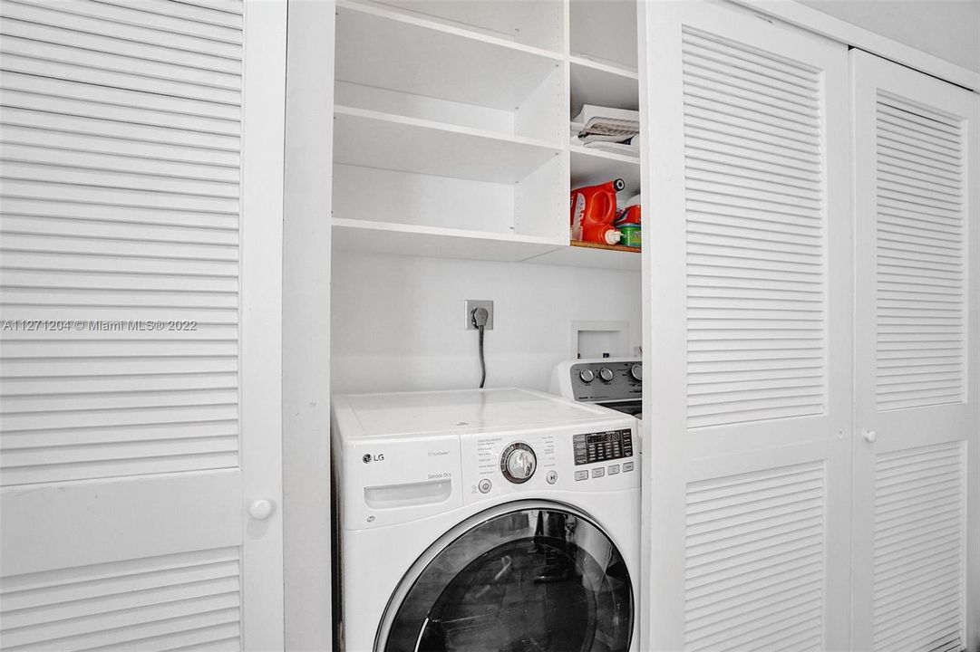 Laundry Room in Garage