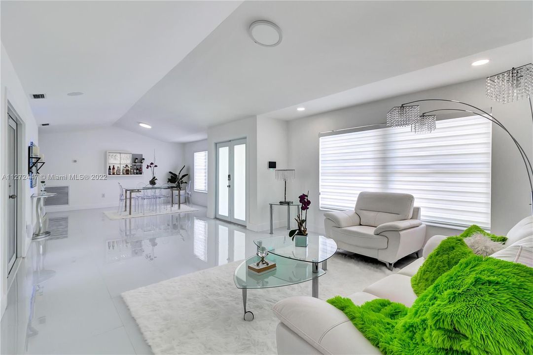 FORMAL LIVING & DINING ROOM VIEW