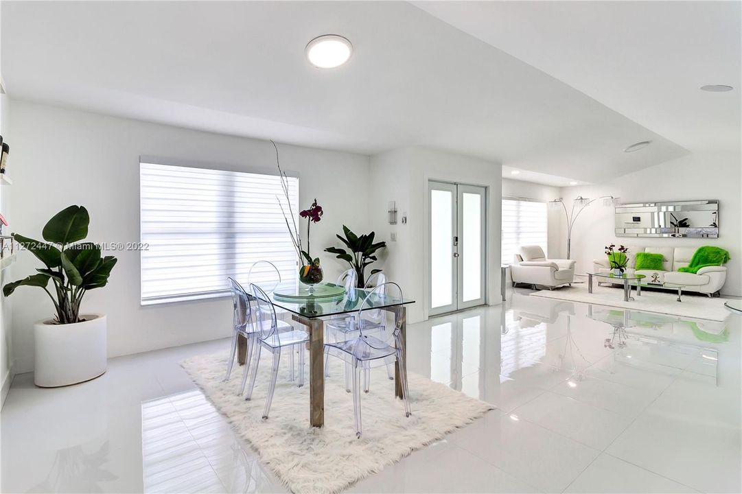 FORMAL DINING AND LIVING ROOM VIEW