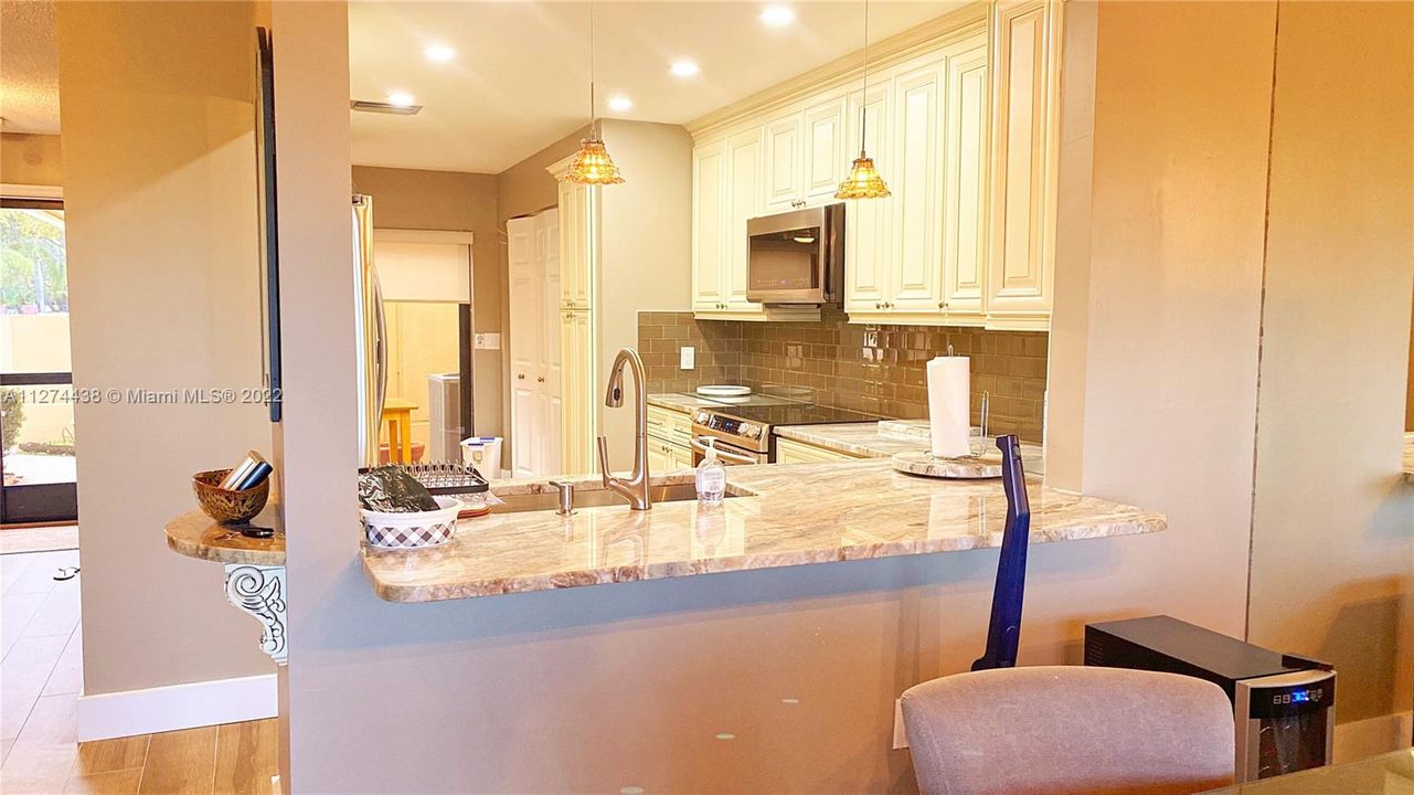 Recessed ceiling lightingall over the house