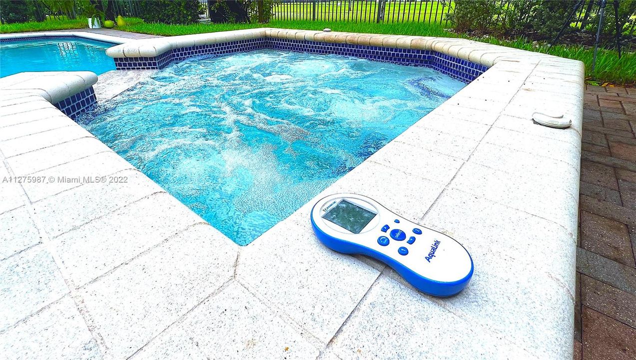 Heated Pool and Jacuzzi remote. Can use yearly.