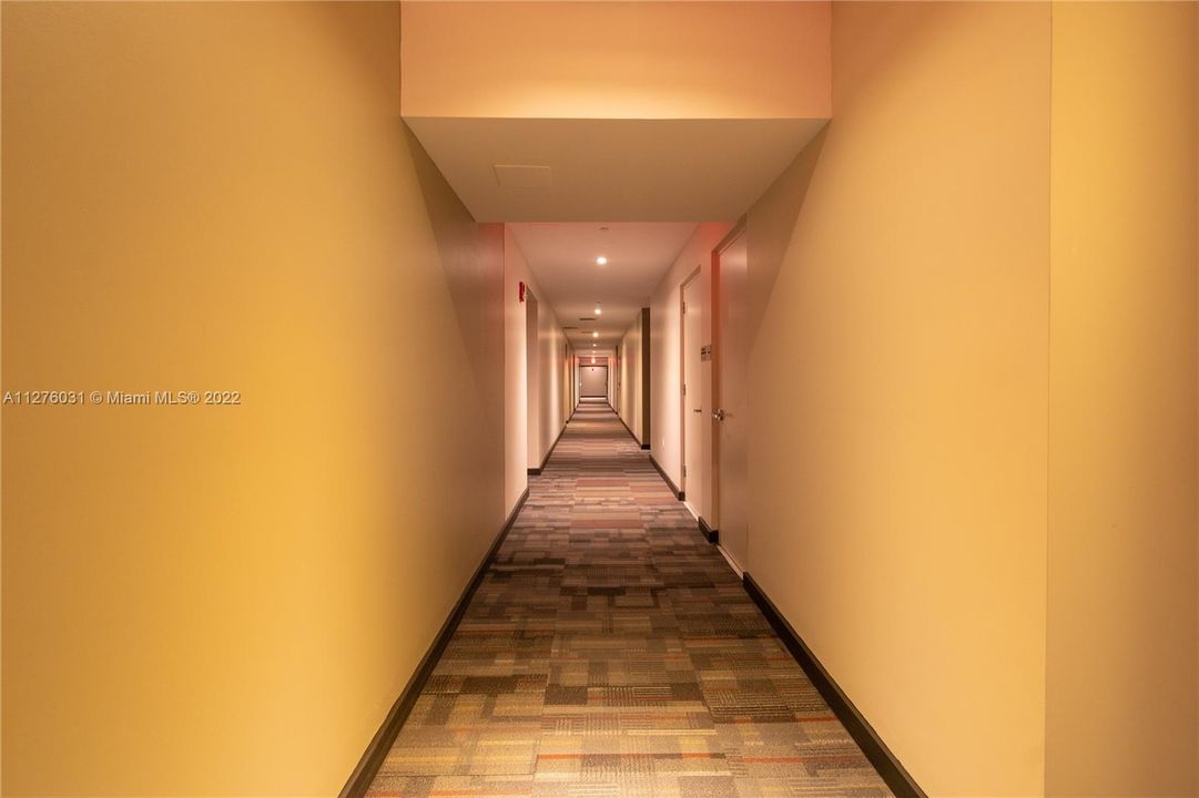 Penthouse hallway