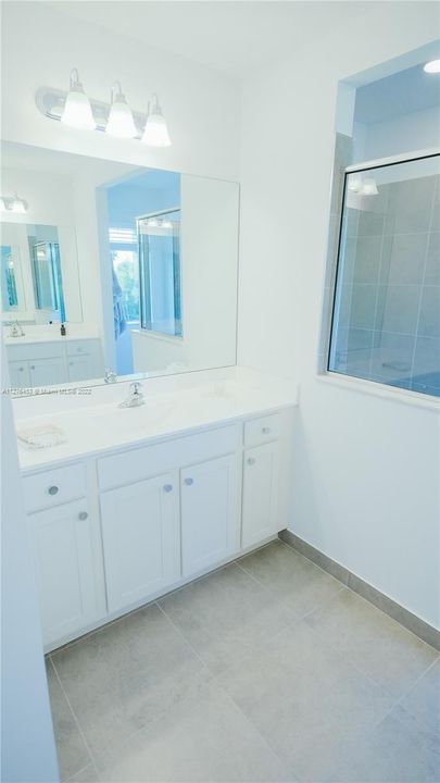 Master bathroom