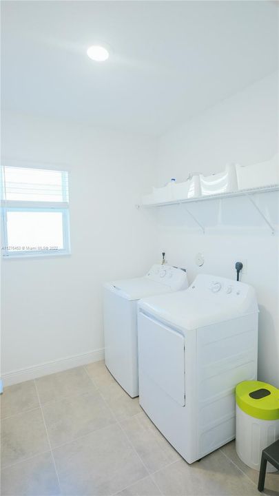 laundry room on 2nd floor